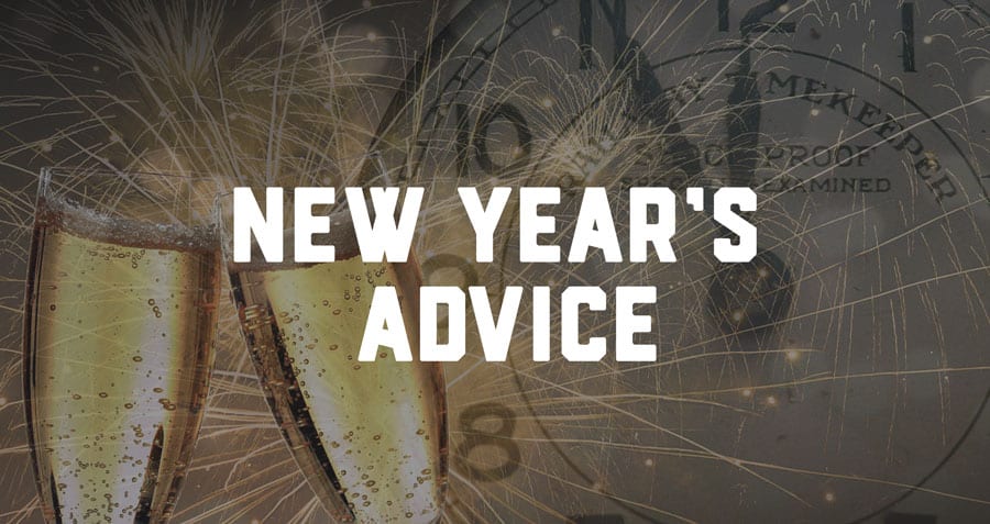 New Year’s Advice: Get Up And Go