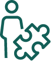 financial planning icon puzzle | First Financial Consulting Financial planning